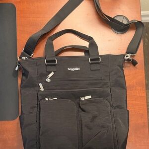 Baggallini Black Tote Bag